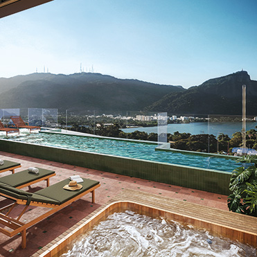 Rooftop e Piscina