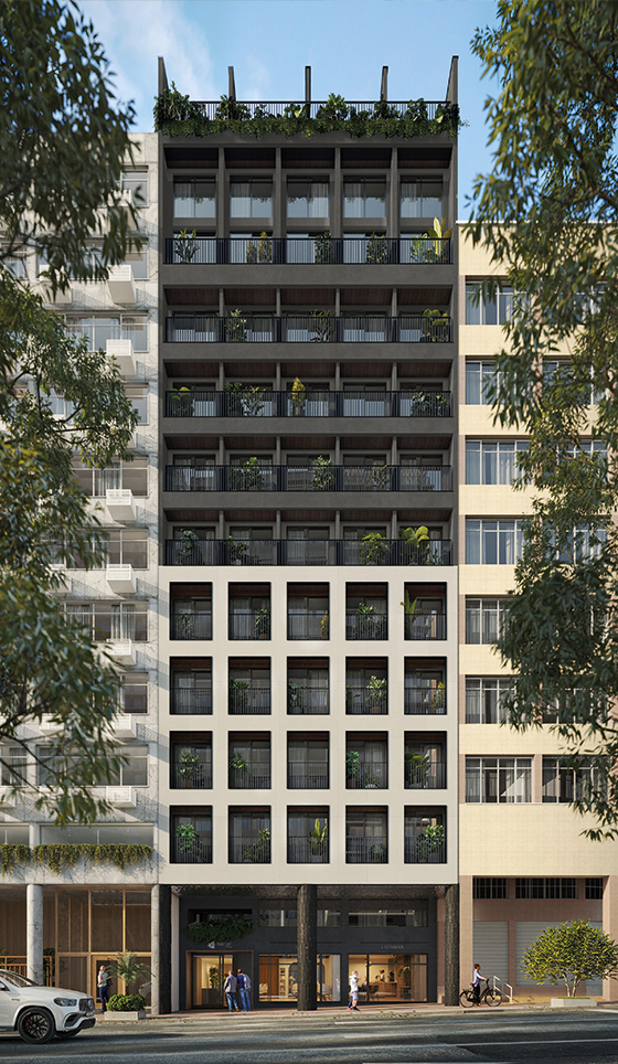 Fachada Parque Studios
